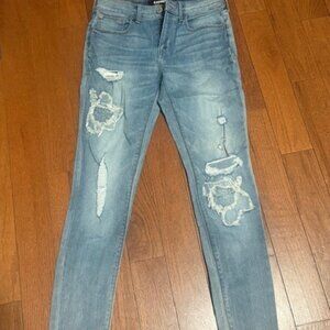EXPRESS JEANS SIZE 2R - MID RISE